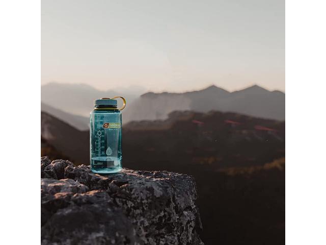 Nalgene Tritan 20oz MultiDrink BPA-Free Water Bottle, Blue