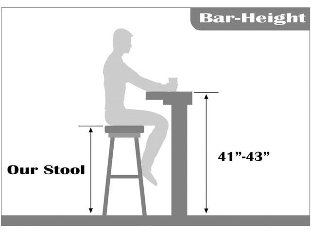 2xhome Set of 2 30' Seat Height Modern Contemporary Polycarbonate Bar Stool with Oval Back Armless Polycarbonate Black