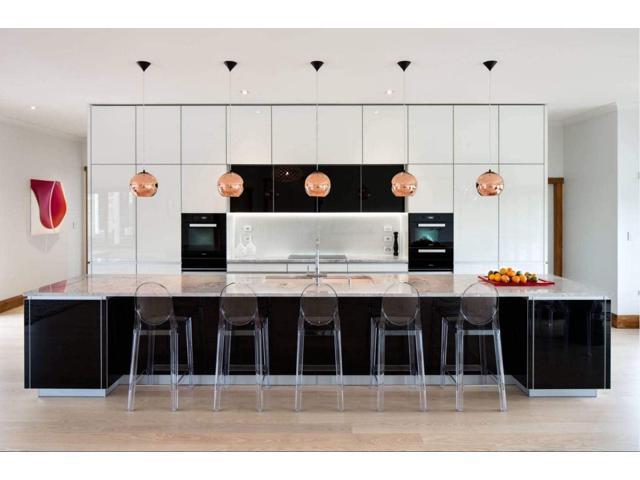 2xhome Transparent Ghost bar Stool, 30 inches, Clear,1 piece