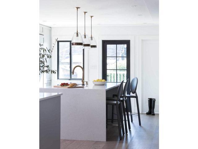 2xhome Set of 2 30' Seat Height Modern Contemporary Polycarbonate Bar Stool with Oval Back Armless Polycarbonate Black