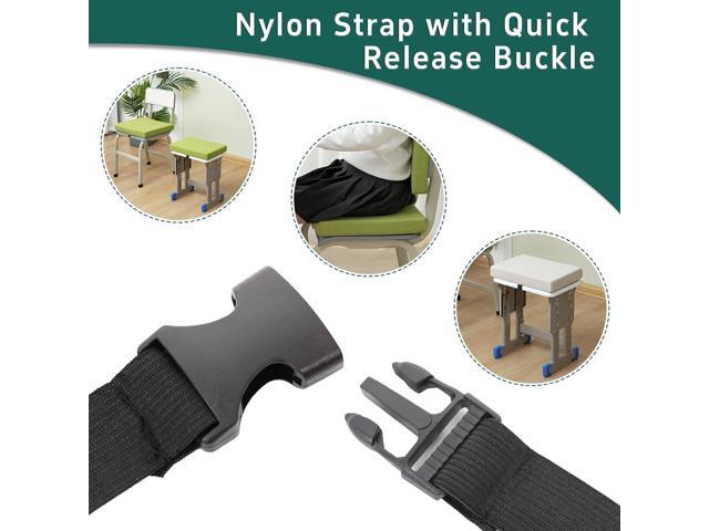 4PCS Linen Soft Foam Seat Cushion 14x10x2 Inches Bar Stool Cushions Square Thickened Recliner Cushion Chair Cushion with Removable Cover...