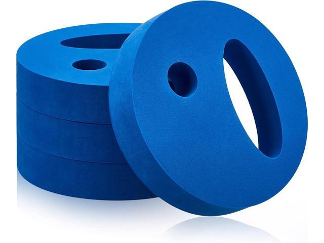 EVA Foam Water Weights for Pool Aerobic Exercise Set - Hand Held Swim Discs, 7.1 Inches in Diameter