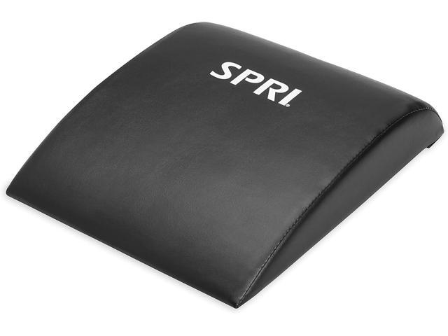 SPRI Ab Mat - Workout Mat Accessory for Abdominal Exercises, Sit-Ups, Crunches, Push-Ups, Core Training, and More - Portable Padded Shaped Mat with...