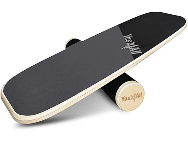 Yes4All Balance Board Sports Trainer, Surf Trainer Board With Adjustable Stoppers, Improve Core Strength and Balance Control