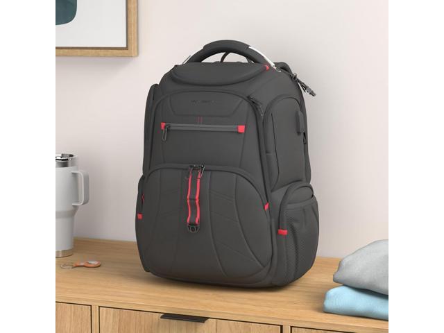 VANKEAN Travel Laptop Backpack 17.3 Inch TSA Friendly, Water-Repellent Anti Theft XL Computer Backpack with RFID Pockets College Backpacks with USB...