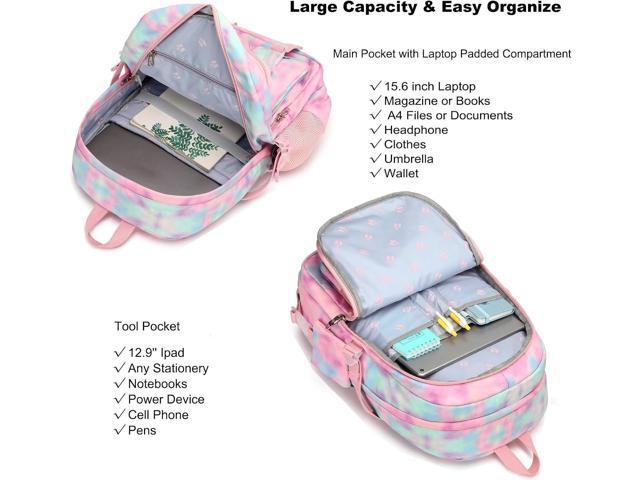 Hidds Laptop Backpacks 16 Inch School Bag College Backpack Anti Theft Travel Casual Daypack Bags Cute Bookbags Large Colorfull Carry on Back Pack...