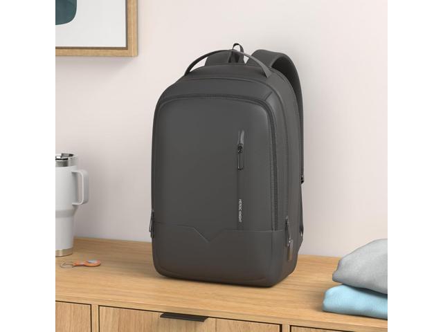 hk Laptop Backpack for Men Expandable Smart Business Backpack with USB Charging Port Water Resistant Anti-theft Lightweight 15.6 Inch Computer...