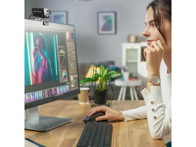 Aluratek HD 1080P Video Webcam for PC, MAC, Desktop & Laptop, Video Call, Conference, USB