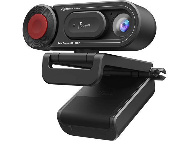 j5create 1080P Dual Mode Webcam and Document Camera with Auto & Manual Focus, Magnetic Privacy Cover for PC, Laptops for Live Streaming, Video.