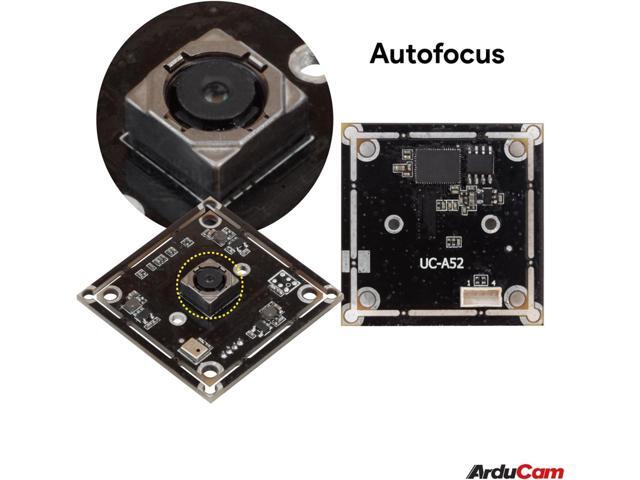 Arducam 8MP 1080P Auto Focus USB Camera Module with Microphone, 1/3.2 CMOS IMX179 UVC USB2.0 Webcam Lightburn Camera for Windows, Linux, Android...