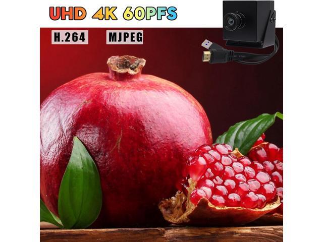 SVPRO HDMI Camera 4K USB3.0 Webcam 60FPS Wide Angle USB Camera 120 Degree M12 Lens Streaming Camera 4K 60FPS H.264 External Computer Camera,TV Camera