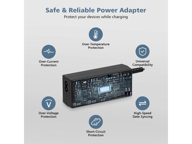Charger for HP Laptop Computer 45W Smart Blue Tip Power Adapter