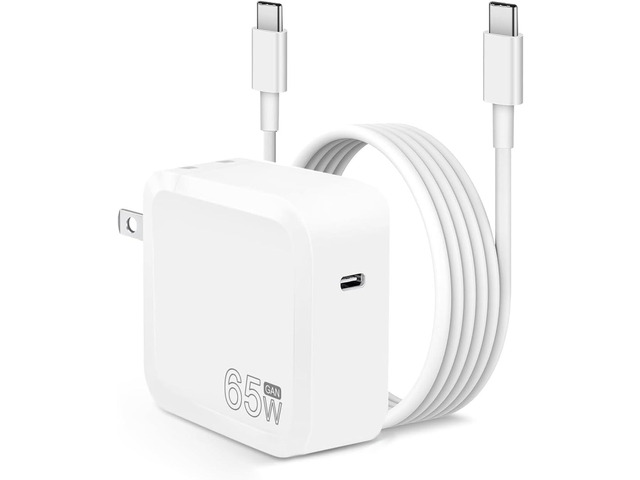 65W Charger Compatible with USB-C Samsung Galaxy Book Pro, Pro 360, Notebook 7 9 Pro Pen NP950QDB/NP930QDB/NP935QDC/NP950XDB/NP930XDB 13.3 & 15.6...