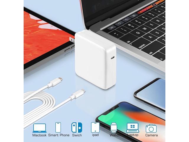 100W Mac Book Pro Charger,USB C Super Fast Charger Replacement for Mac Book Pro 16,15,14,13 Inch,iPad Pro 2022/2021/2020/2019/2018,Mac Book Air 13...