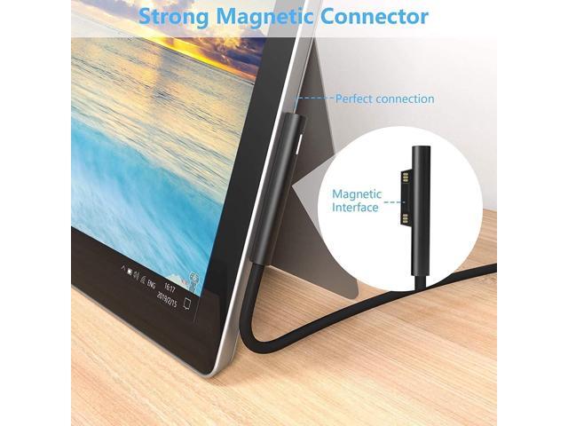 65W Surface Pro Charger for Microsoft Surface Pro 9, 8, 7+, 7, 6, 5, 4, 3, X, Windows Surface Laptop 5, 4, 3, 2, 1, Surface Go Tablet, Surface Book...