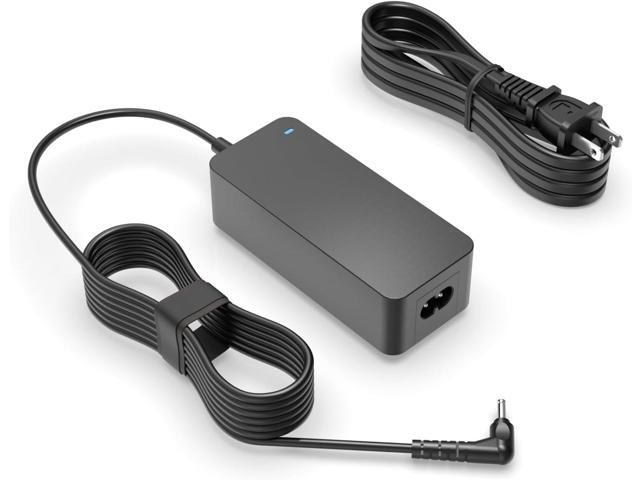 Round Barrel Fast Charger [UL Listed] Fit for LG Gram Laptop (Replacement for LG Gram 65W 48W 45W 40W Travel Power Adapter) (Round Tip Only)