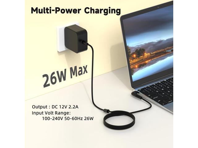 26W 12V Laptop Charger for Samsung Chromebook 3 2; Xe500c13, Xe500c12, Xe500c13, Xe503ec12, Xe303c12, Xe501c13, Xe503c32; PA-1250-98, PA-1250-96,...