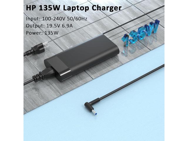 135W Laptop Charger for HP Spectre X360 Charger 15t-df100 15-df000 16t-f10 16 2-in-1 Laptop HP OMEN Pavilion Gaming 15 17 ec0013dx 15-ec0751ms...