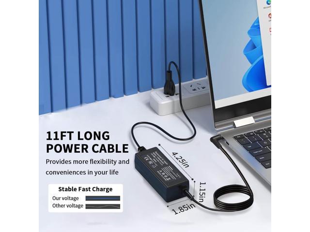 65W AC Adapter Charger for Acer Aspire 3 Aspire 5 Series A315 A317-53 A515-46 A515-57 A515-54 A515-55 A515-55 A515-56 R5-571TG Power Supply Cord