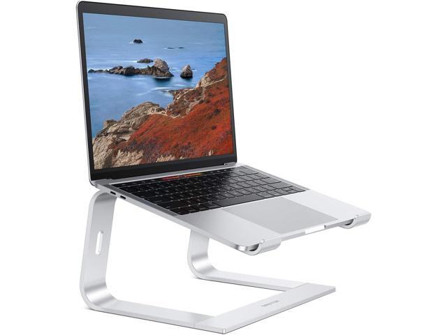OMOTON Laptop Stand, Detachable Laptop Mount, Aluminum Laptop Holder Stand for Desk, Compatible with MacBook Air/Pro, Dell, HP, Lenovo and All...