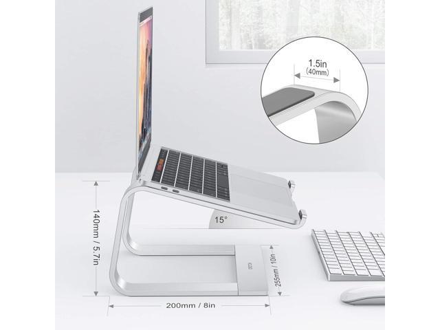OMOTON Laptop Stand, Detachable Laptop Mount, Aluminum Laptop Holder Stand for Desk, Compatible with MacBook Air/Pro, Dell, HP, Lenovo and All...