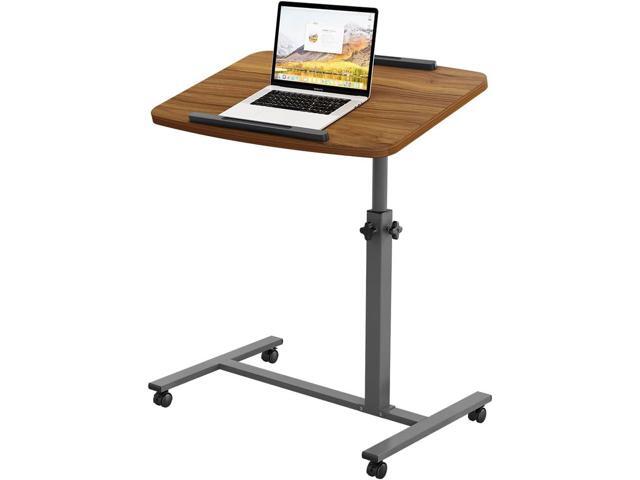 Laptop Table Mobile Adjustable Height Laptop Stand Portable Desk Notebook Swivel Laptop Desk Rolling Desk Laptop Table Laptop Stand for Couch...