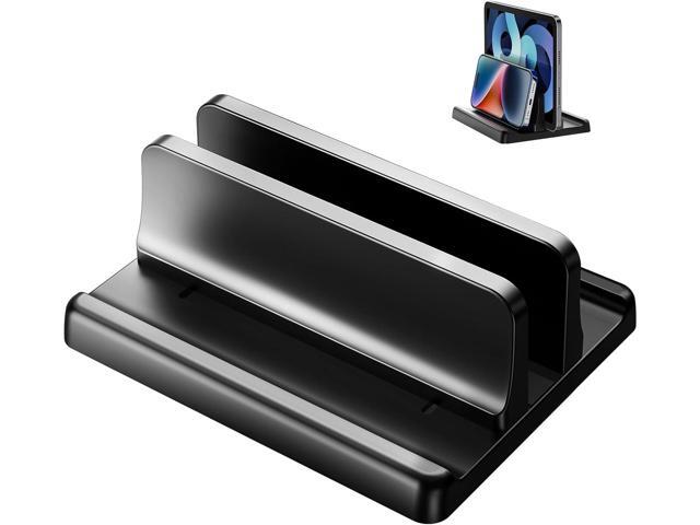 3 in 1 Vertical Laptop Stand Holder,Adjustable ABS Plastic Desktop Notebook Dock,Vertical Laptop Stand Space-Saving for All...