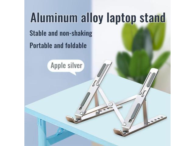 Portable Desktop Laptop Stand,Aluminum Alloy Portable Laptop Stand, 7 Level Adjustable, Foldable, Ergonomic, Suitable for Laptops up to 18 Inches,...