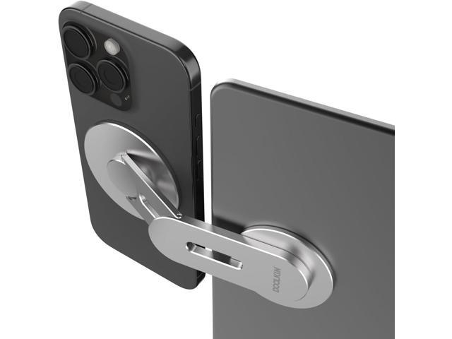 Doolkin Pizo Mount 2, Laptop Phone Holder, Adjustable Laptop Stand, Foldable Laptop Side Mount Clip, Slim Portable Smartphone Stand, Computer...