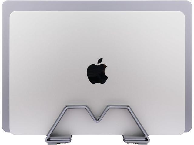 Adjustable Dual Vertical Laptop Stand - Supports 2 Devices Holder, Fit for All Laptops(10-30mm Thickness) - Fashion Design, Adjustable Width,...