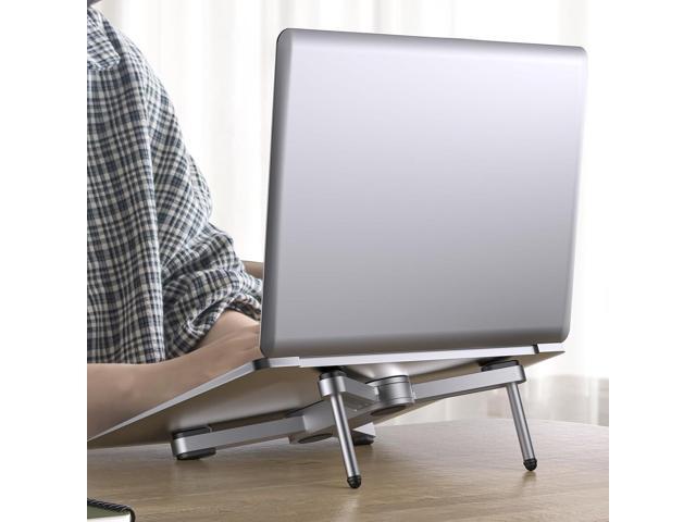 X1 Laptop Stand for Desk - Ergonomic Aluminum Computer Riser for MacBook Pro/Air up to 15.6 inch - Foldable & Portable - Great Gift for Students,...