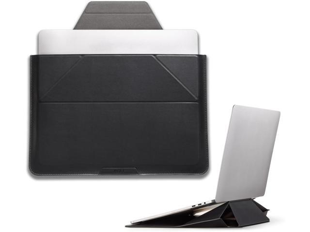MOFT Laptop Bag Sleeve for MacBook Computer Expandable Storage, Two Adjustable Angles, Ultra-Slim Stylish Pieces Laptop Case, Night Black, 16'