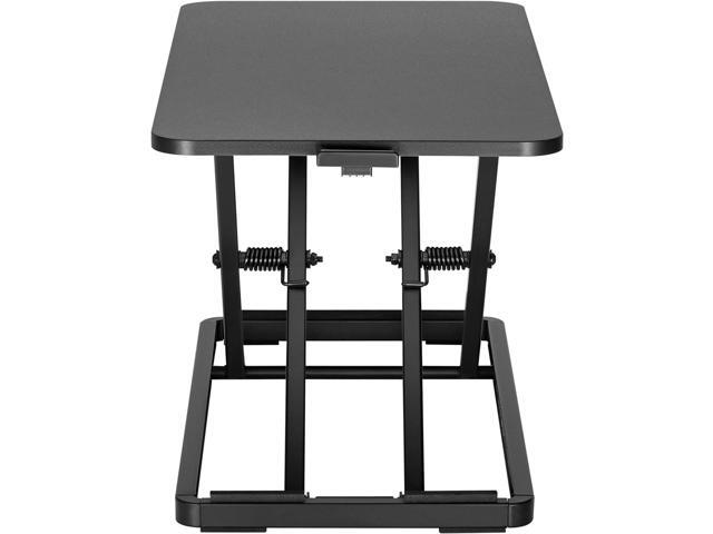 Mount Plus KBT10 Ultra Slim 24' Laptop, Keyboard and Mouse Stand Sit Stand Adjustable Riser for Standing Desks Lifts Up to 15.6 inches in...