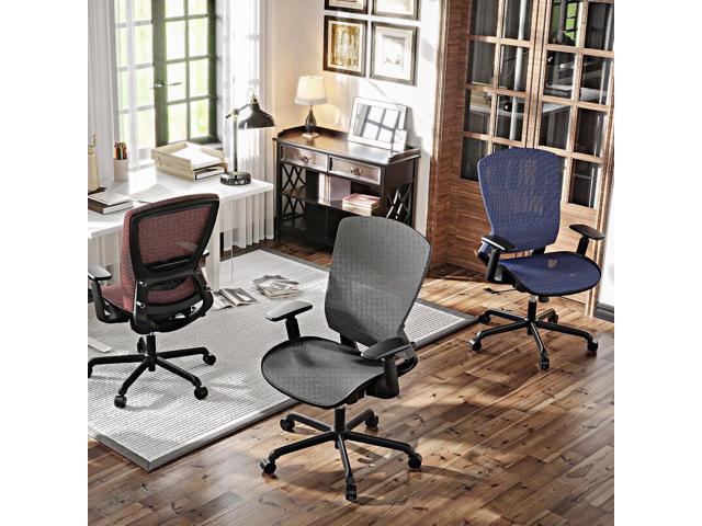 ELABEST Mesh Office Chair,Ergonomic Computer Desk Chair,Sturdy Task Chair- Adjustable Lumbar Support & Armrests,Tilt Function,Comfort Wide...