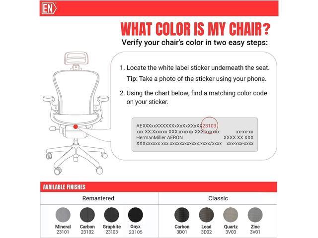 Engineered Now ENrich H3 Headrest for Herman Miller Aeron Chair