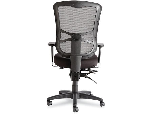 Alera Elusion Series Mesh High-Back Multifunction Chair, Black