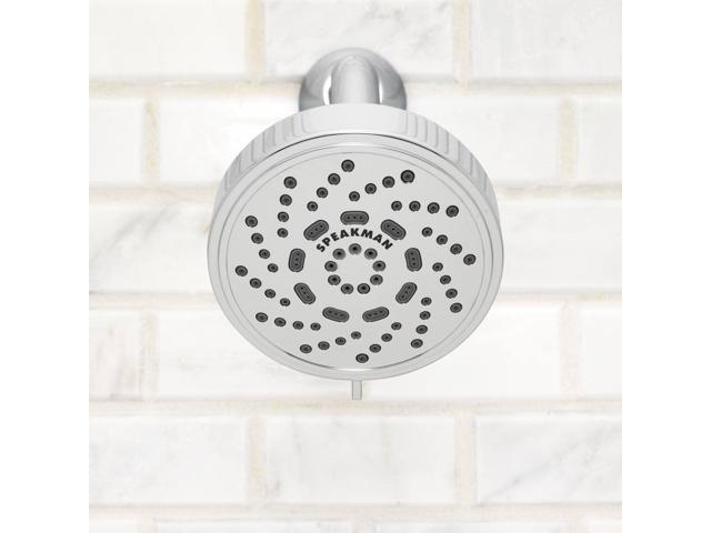 Speakman Echo S-4200-E2 2.0 gpm Low Flow Multi-Function Shower Head, Polished Chrome