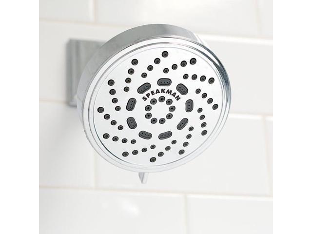 Speakman Echo S-4200-E2 2.0 gpm Low Flow Multi-Function Shower Head, Polished Chrome