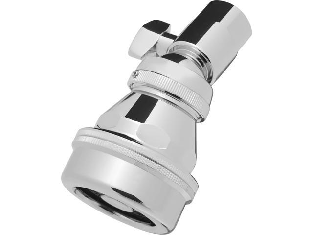 Sloan AC-11 Act-O-Matic Volume Control Showerhead, 2.5 GPM Flow Rate - Standard with Thumb Screw, Fingertip Control, Self-Cleaning Spray Disc,...