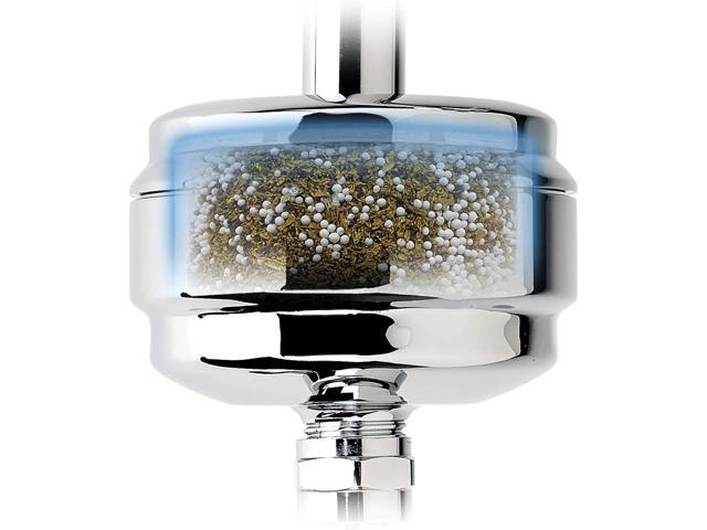 Sprite Industries Universal Shower Filter in Brushed Nickel