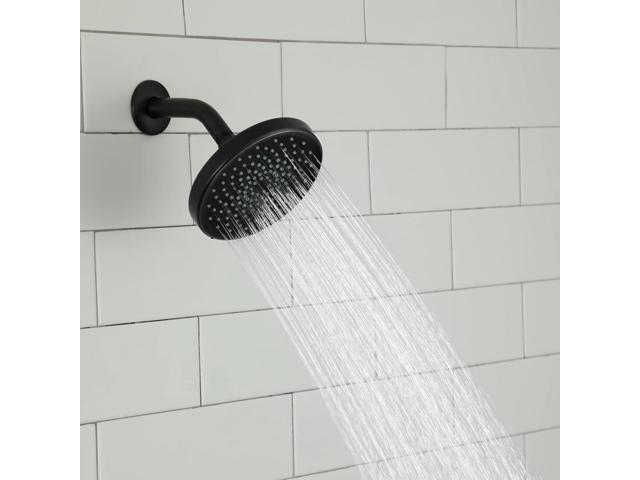 High Pressure Shower Head - 4.7 Powerful Bathroom Pressure Boosting Rain Showerhead - Perfect Universal Replacement for Rainfall Shower Heads (2...