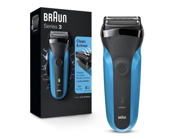 Braun Electric Razor for Men, Series 3 310s Electric Foil Shaver, Rechargeable, Wet & Dry