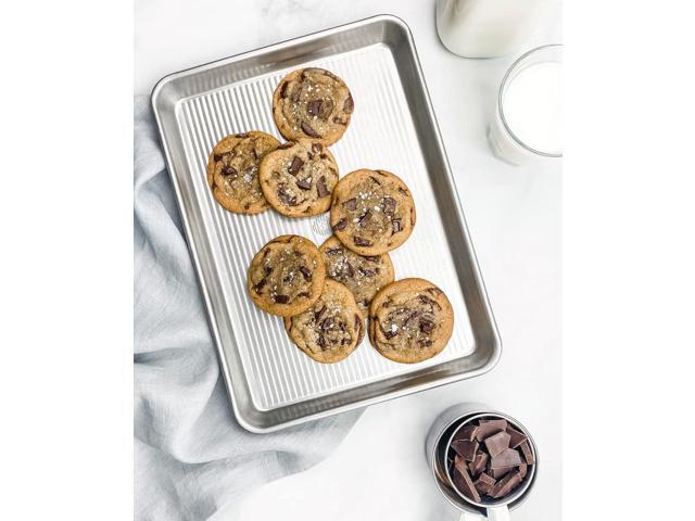 USA Pan Bakeware Nonstick Quarter Sheet Pan, Baking Sheet Aluminized Steel