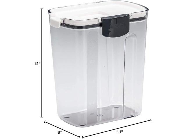 Progressive ProKeeper Baker's Airtight Kitchen Storage Canister Container Set for Flour, Sugar & More, Keeps Ingredients Fresh, with Accessories...