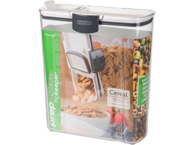 ProKeeper Cereal Storage Container, 3-Quart, Airtight Seal, Dishwasher Safe, BPA-Free Plastic