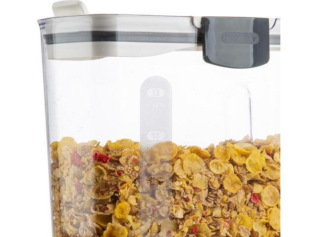 ProKeeper Cereal Storage Container, 3-Quart, Airtight Seal, Dishwasher Safe, BPA-Free Plastic
