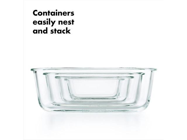 OXO Good Grips 16 Piece Glass Smart Seal Airtight Everyday Container Set