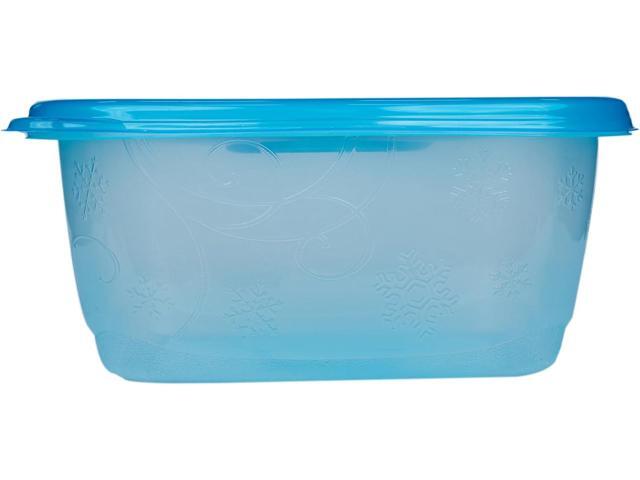 Gladware Freezerware Food Storage Containers, Large Rectangle Food Storage Containers for Everyday Use Food Containers Safe for Freezer, Hold...
