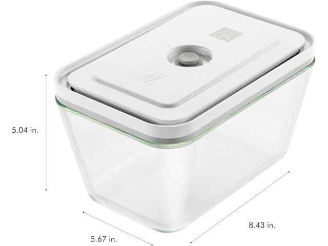 ZWILLING Fresh & Save 3-pc Glass Storage Containers with Lids, Meal Prep Containers, Assorted Sizes