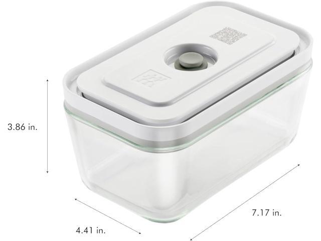 ZWILLING Fresh & Save 3-pc Glass Storage Containers with Lids, Meal Prep Containers, Assorted Sizes